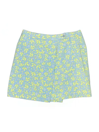 Pre-owned Liz Claiborne Casual Skirt In Yellow