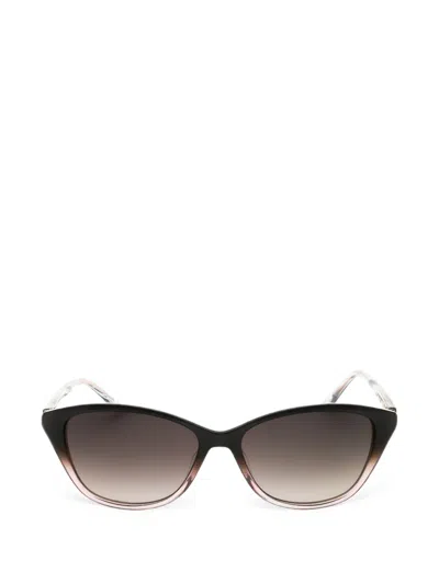 Liz Claiborne Cat-eye Frame Sunglasses In Black