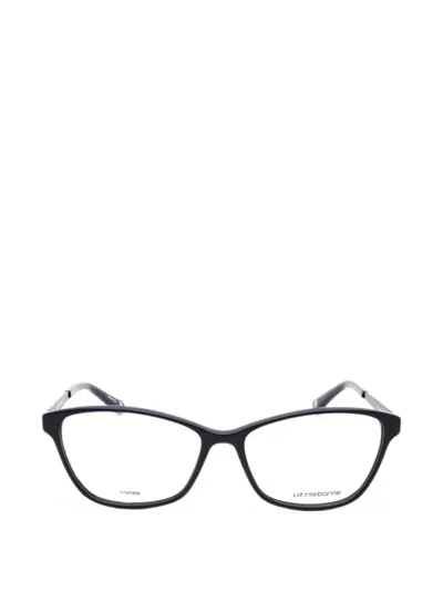 Liz Claiborne Cat-eye Glasses In Black