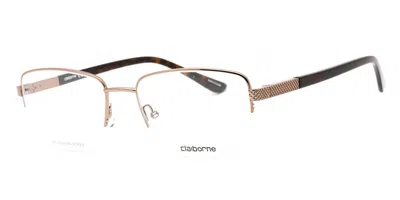 Liz Claiborne Cb 262 Women's Glasses, Brown, Size 54