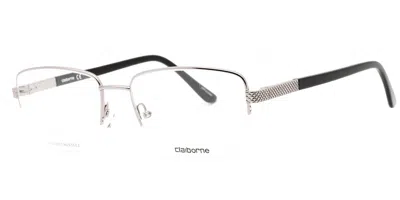 Liz Claiborne Cb 262 Women's Glasses, Silver, Size 56