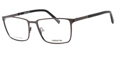 Liz Claiborne Cb 265 Men's Glasses, Grey, Size 56 In Gray