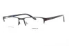 Liz Claiborne Cb254 Rectangular Metal Eyeglasses In Gray