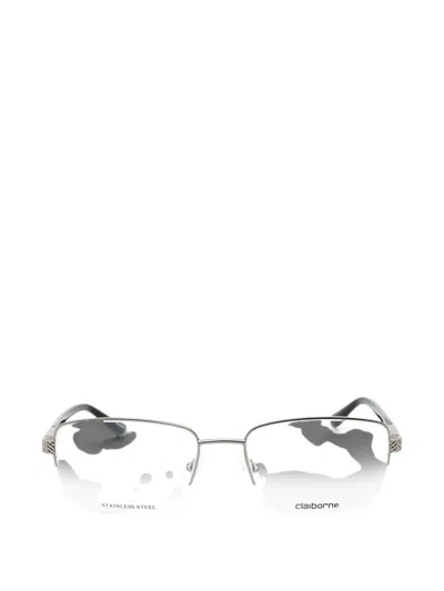 Liz Claiborne Cb262 Rectangle-frame Glasses In Gold