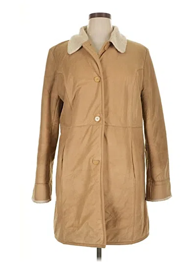 Pre-owned Liz Claiborne Coat In Brown