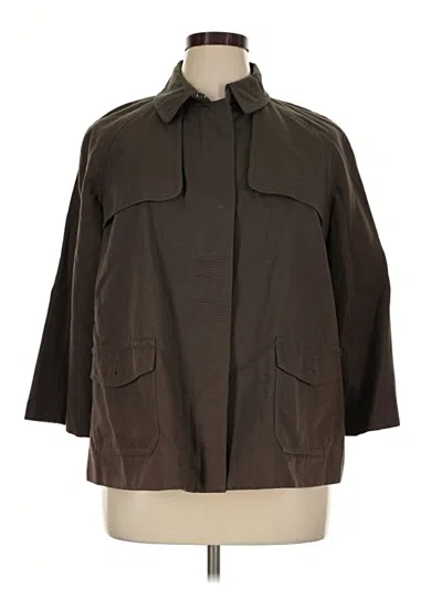 Pre-owned Liz Claiborne Coat In Brown