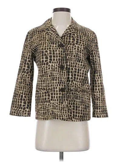 Pre-owned Liz Claiborne Coat In Gold