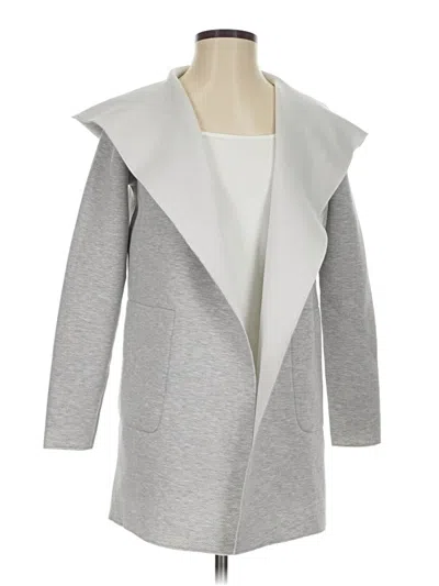 Pre-owned Liz Claiborne Coat In Gray