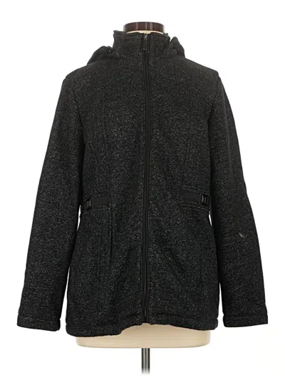 Pre-owned Liz Claiborne Coat In Gray