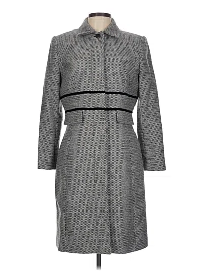 Pre-owned Liz Claiborne Coat In Gray