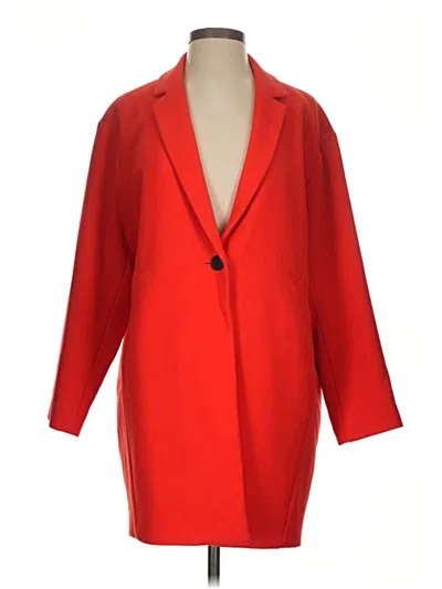 Pre-owned Liz Claiborne Coat In Red