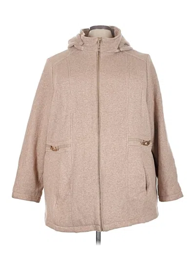Pre-owned Liz Claiborne Coat In Tan