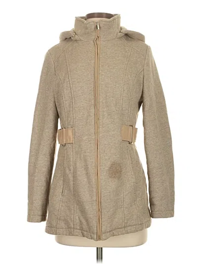 Pre-owned Liz Claiborne Coat In Tan