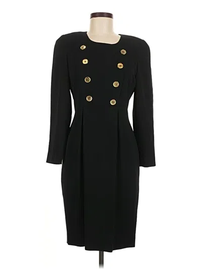 Pre-owned Liz Claiborne Cocktail Dress In Black