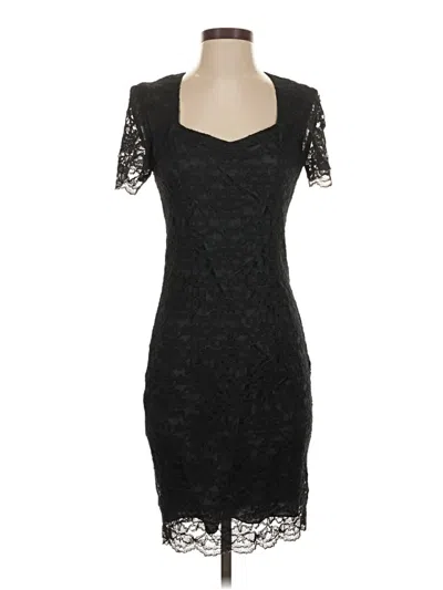 Pre-owned Liz Claiborne Cocktail Dress In Black