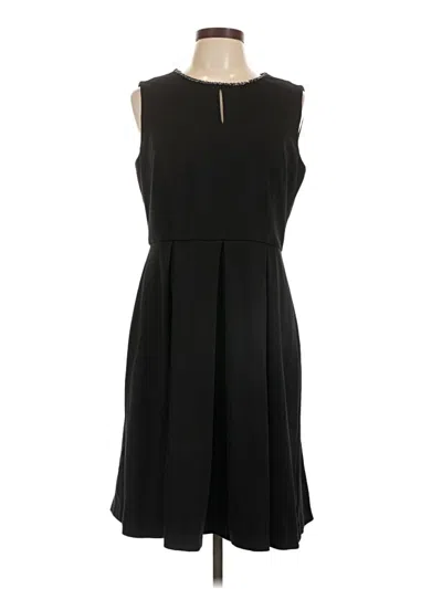 Pre-owned Liz Claiborne Cocktail Dress In Black