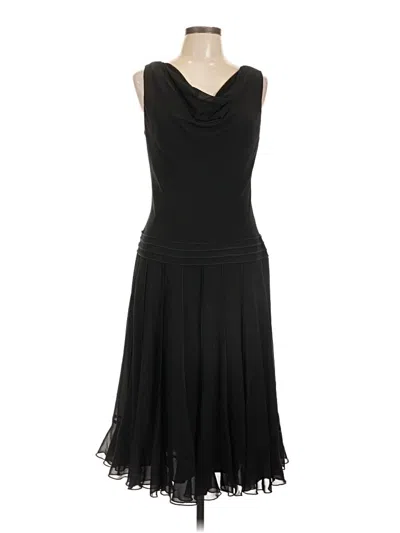 Pre-owned Liz Claiborne Cocktail Dress In Black