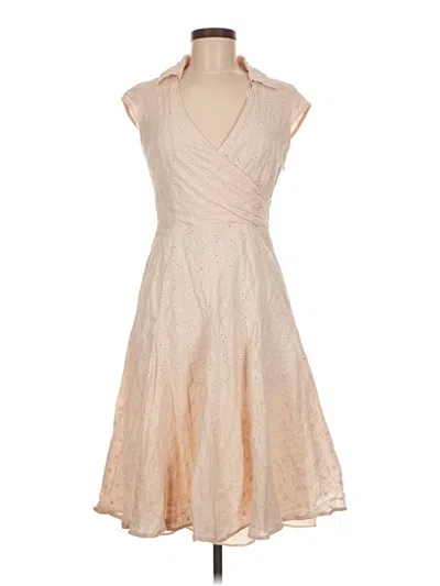 Pre-owned Liz Claiborne Cocktail Dress In Brown