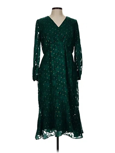 Pre-owned Liz Claiborne Cocktail Dress In Green