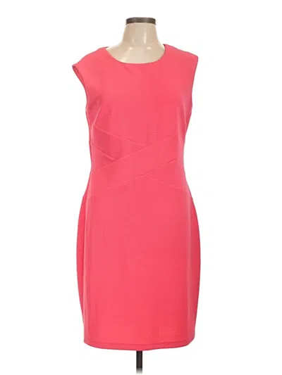 Pre-owned Liz Claiborne Cocktail Dress In Pink