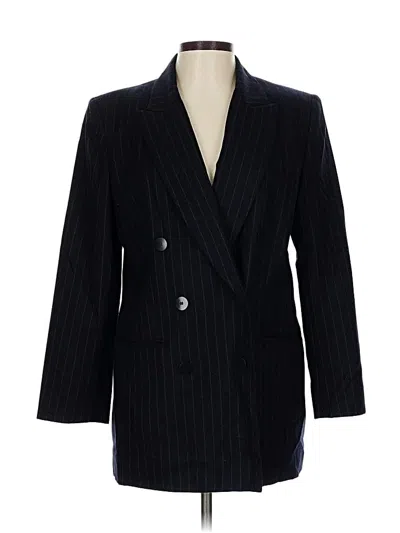 Pre-owned Liz Claiborne Collection Blazer Jacket In Black