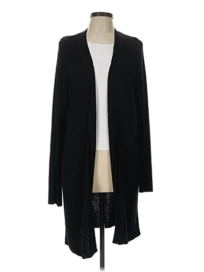 Pre-owned Liz Claiborne Collection Cardigan Sweater In Black