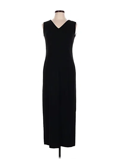 Pre-owned Liz Claiborne Collection Casual Dress In Black