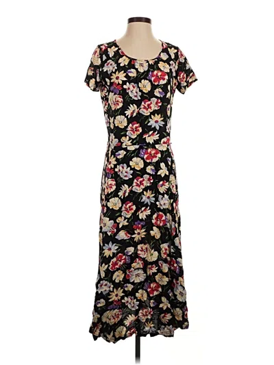 Pre-owned Liz Claiborne Collection Casual Dress In Black