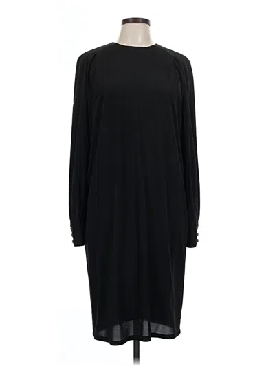 Pre-owned Liz Claiborne Collection Casual Dress In Black