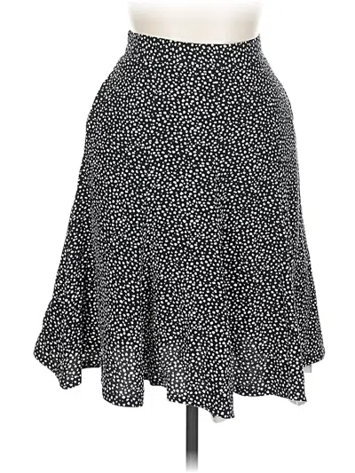 Pre-owned Liz Claiborne Collection Casual Skirt In Black