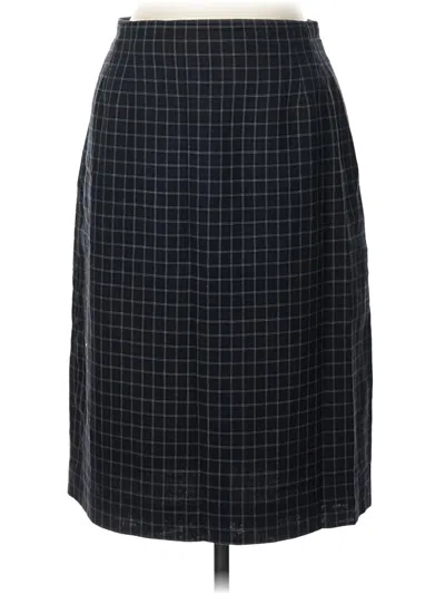Pre-owned Liz Claiborne Collection Casual Skirt In Black