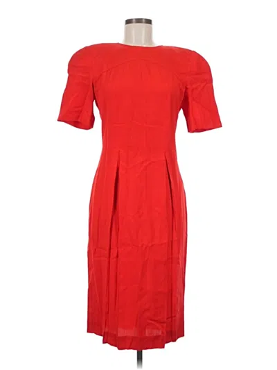 Pre-owned Liz Claiborne Collection Cocktail Dress In Red