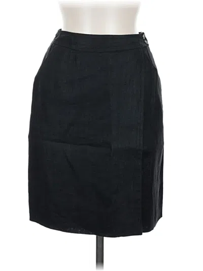 Pre-owned Liz Claiborne Collection Formal Skirt In Black