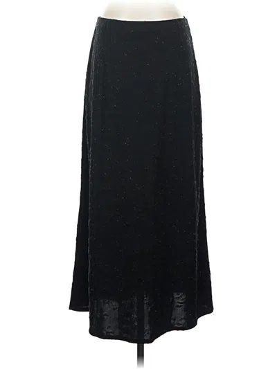 Pre-owned Liz Claiborne Collection Formal Skirt In Black