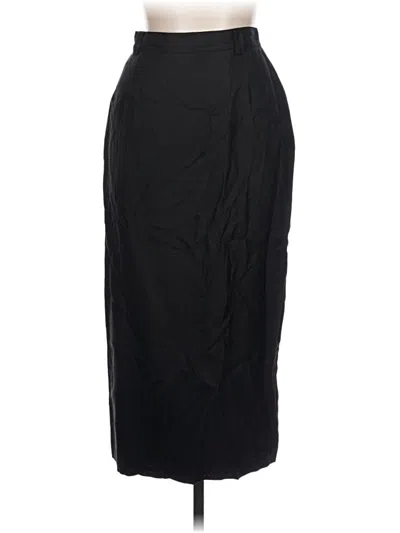 Pre-owned Liz Claiborne Collection Formal Skirt In Black