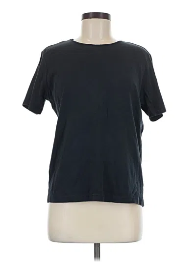 Pre-owned Liz Claiborne Collection Short Sleeve T-shirt In Black