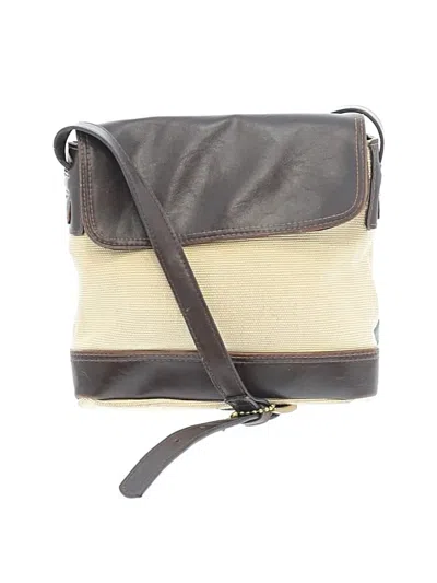 Pre-owned Liz Claiborne Crossbody Bag In Ivory
