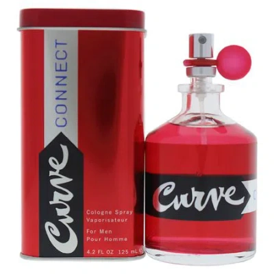 Liz Claiborne Curve Connect Cologne Spray 4.2 oz For Men In Red
