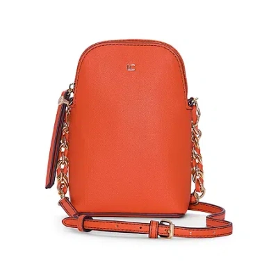 Liz Claiborne Danni North/south Crossbody Bag In Orange