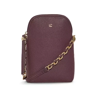 Liz Claiborne Danni North/south Crossbody Bag In Purple