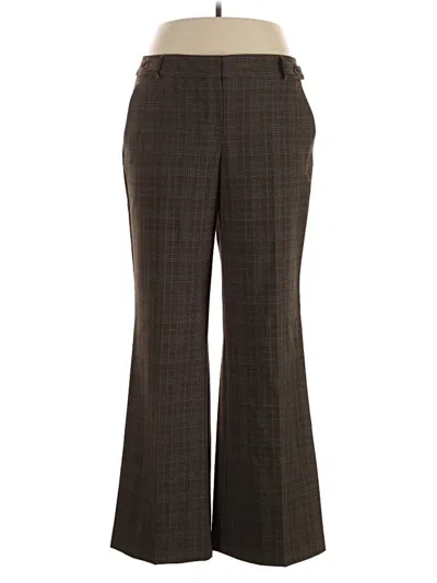 Pre-owned Liz Claiborne Dress Pants In Brown