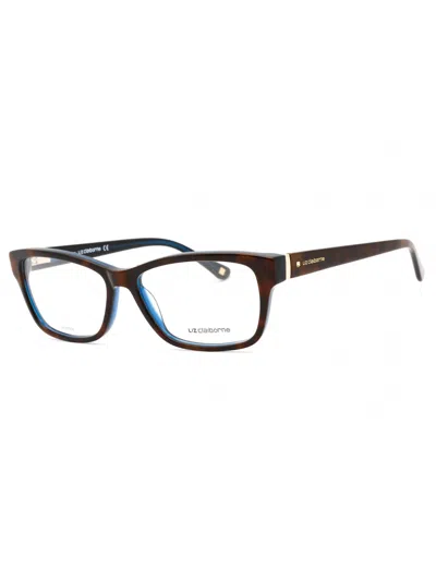 Liz Claiborne Elegant Rectangular Eyeglasses For Women In Brown