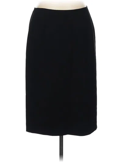 Pre-owned Liz Claiborne Formal Skirt In Black