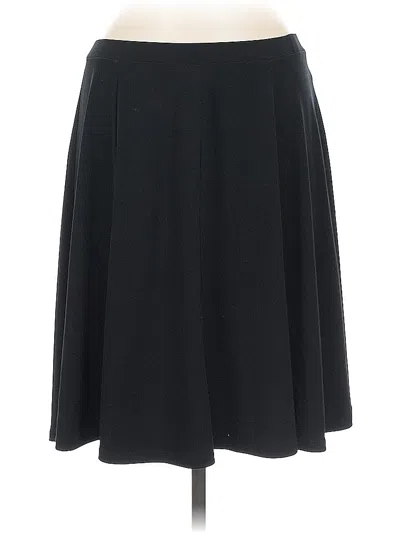 Pre-owned Liz Claiborne Formal Skirt In Black