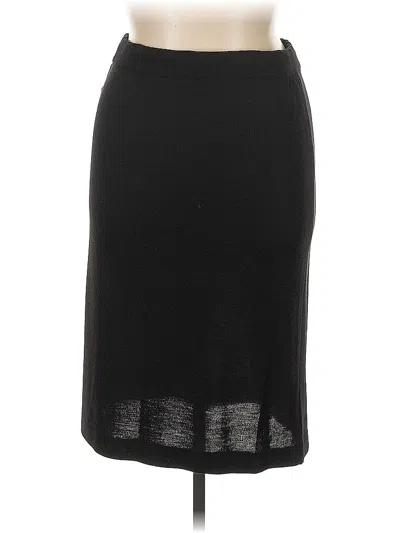 Pre-owned Liz Claiborne Formal Skirt In Black