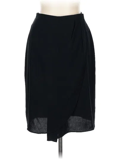 Pre-owned Liz Claiborne Formal Skirt In Black