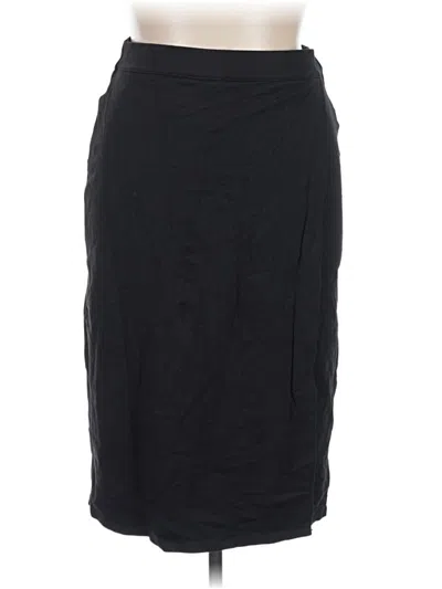 Pre-owned Liz Claiborne Formal Skirt In Black