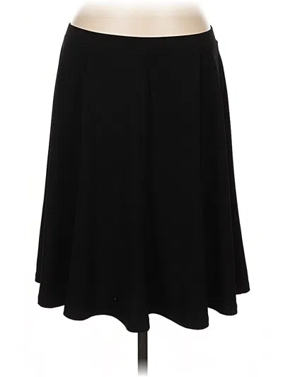 Pre-owned Liz Claiborne Formal Skirt In Black