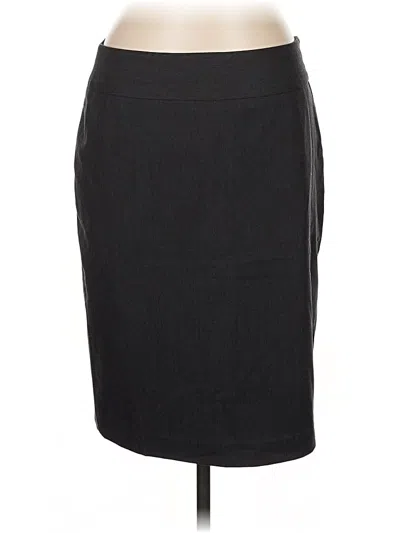 Pre-owned Liz Claiborne Formal Skirt In Black