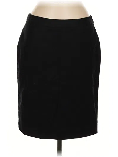 Pre-owned Liz Claiborne Formal Skirt In Black